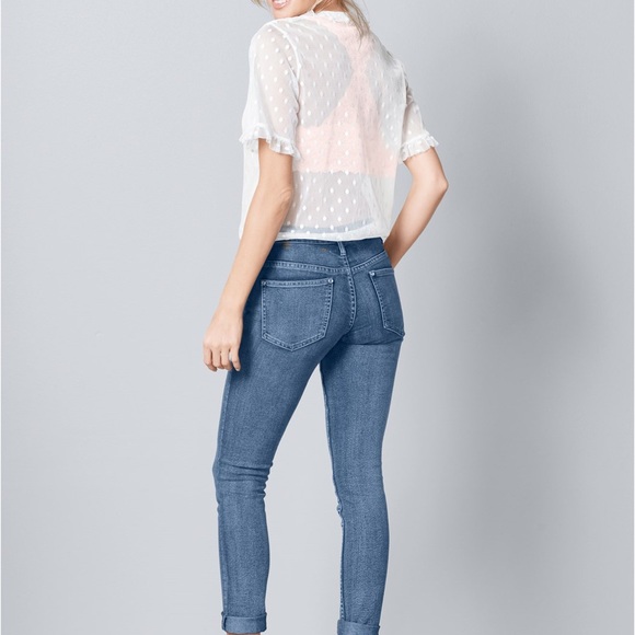 👚✨VENUS RUFFLE DETAIL MESH TOP - Picture 6 of 7